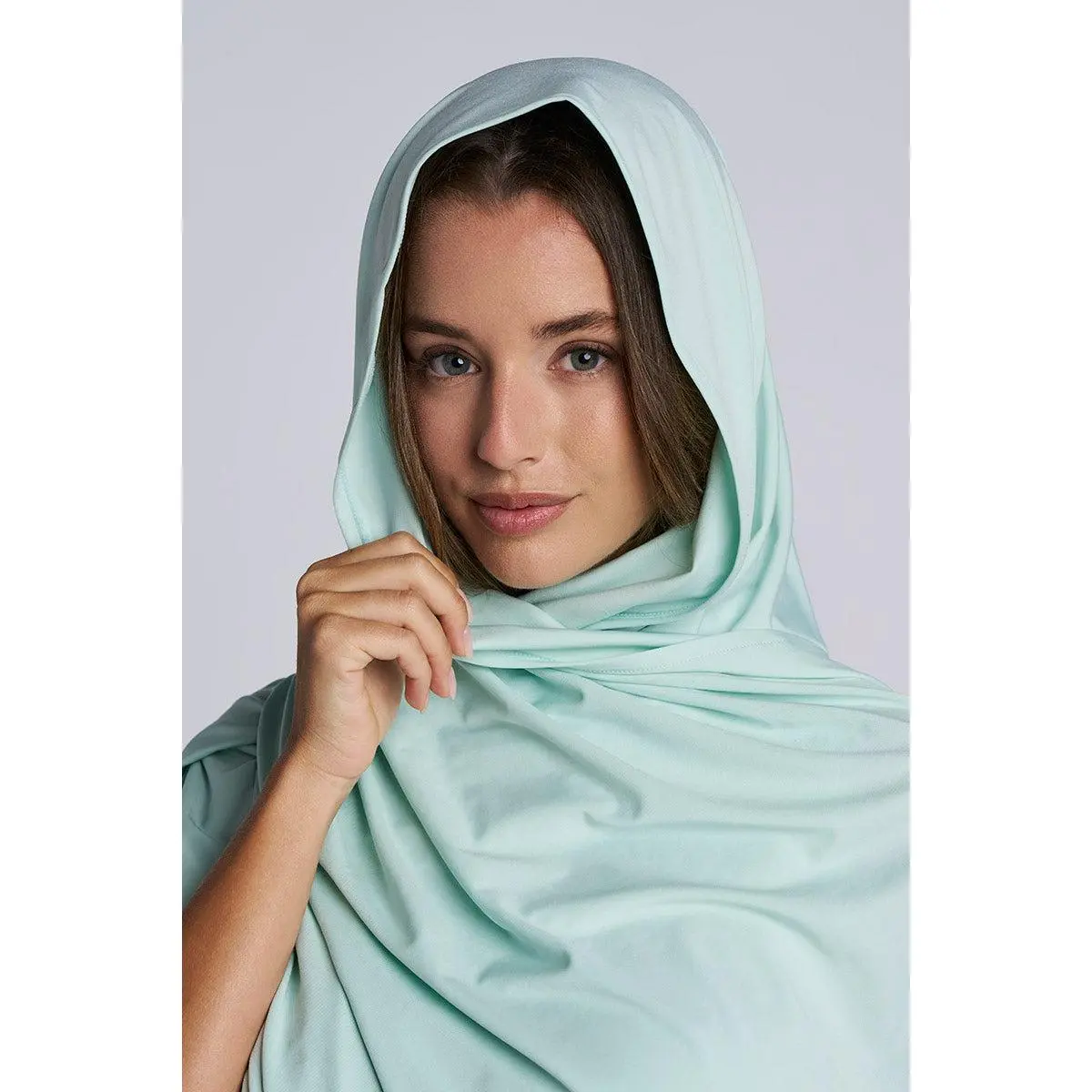 Women's Bhakti Shawl | Misty Aqua Women's Bhakti Shawl | Misty Aqua