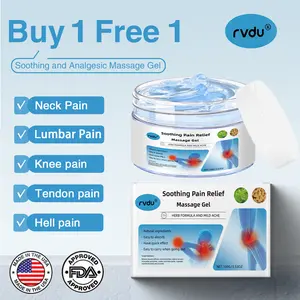Natural Formula[Buy 1 Get 1 Free]  Rvdu Joint Relief Gel – For Knee, Ankle, Elbow, Lumbar, Shoulder, Neck & Muscle Pain | Body Care Massage Cream |Joint Pain Gone in Minutes