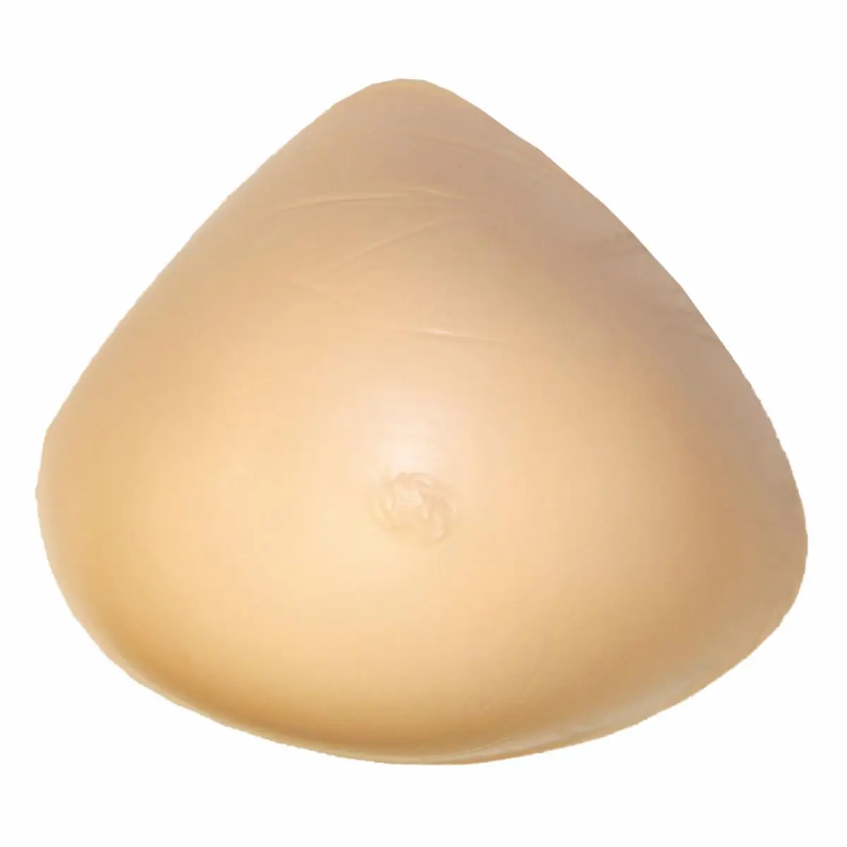 212 MAIN Women's Soft Lightweight Silicone Mastectomy Triangle Symmetrical Breast Form with Nipple, Nude Size 11, Natural Look, Fits Bras and Swimsuits