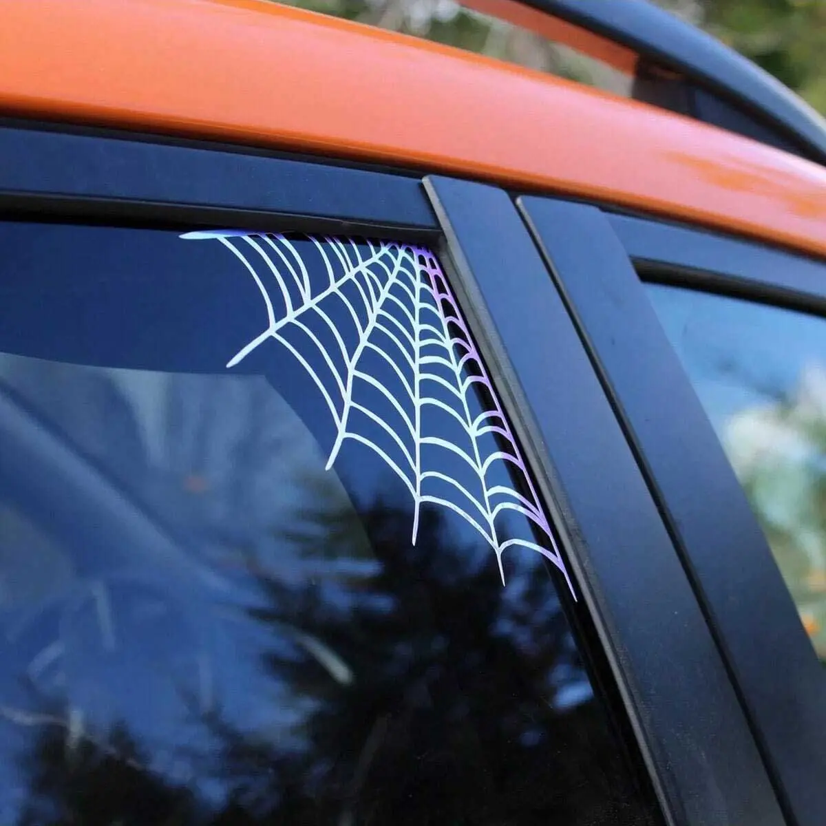 For Car Spider Web Car Stickers / Halloween Car Stickers / Gothic Mirror Stickers / Vinyl Stickers / Multicolor!