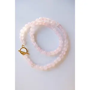 Rose Quartz Necklace Rose Quartz Necklace