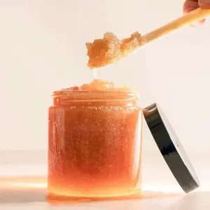 Harp Vision Self Care Naked Body Scrub All Natural Vegan Soap Invigorating Scrub for Soft Polished Skin Exfoliate Nourish Glow