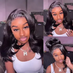 Celie Hair Pull Go 6×5 Layered Cut Yaki Bob Wig 180% Density C Part Side Part Human Hair Glueless Wigs Pre Bleached Pre Plucked Pre Cut Beginner Friendly