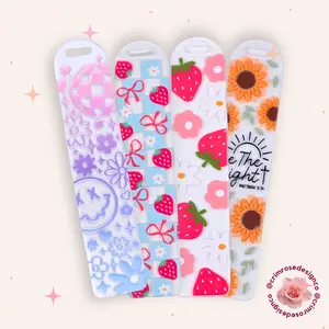 Acrylic Bookmarks - Clear Acrylic Classic Bookmark Style with UV DTF Designs - 5.5" x 1.3" - Eye-Catching & Vibrant - Perfect for Book Lovers & Gifts