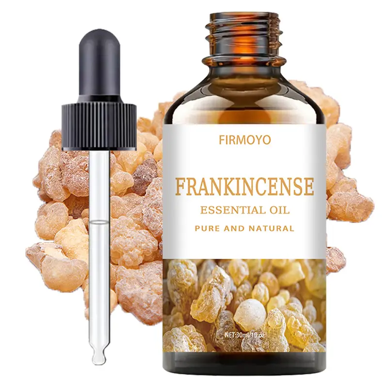Frankincense Essential Oil - Pure natural, hypoallergenic, moisturizing and nourishing, suitable for hair and skin care, massage, diffusers, aromatherapy, Treatment, Therapeutic, unisex, for all skin types, contains Vitamin C and coconut oil, perfect gift