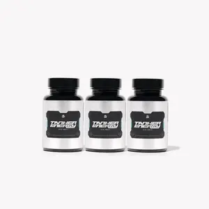 Tanker Energy (Pack of 3) — 60 mg Caffeine Mints, Ice Mint flavor, Convenient energy boost on-the-go, With natural caffeine, L-theanine, & Vitamin B12, Productivity in work, gaming, & fitness activities, Made in the USA - Healthcare, Dietary Supplement