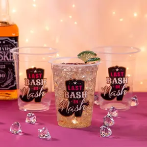 Bulk 50 Ct. Bachelorette Nash Bash Disposable Plastic Cups