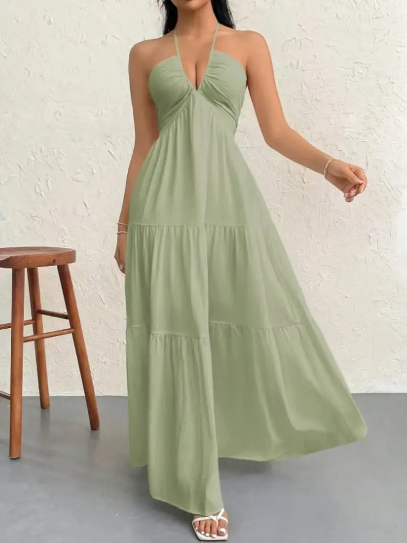 reformation juliette dress green - TikTok Shop