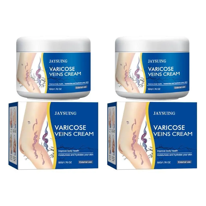 Buy 1 Get 1 Free | Bee Venom Varicose Vein Relief Cream 50g, Relieve Leg Pain Swelling Tired Heavy Legs, Anti-Aging Hydrating Body Moisturizer