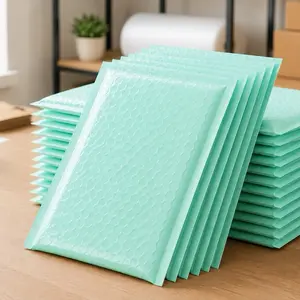 Bubble Mailers, 50 Pcs 4x7 Inches Self-Sealing Padded Envelopes for Small Business Shipping, Packaging Supplies