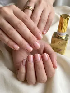 Maika's Builder Gel in Bottle 04 Soft Pink for Perfect Application - Natural aperient  Finish & Easy Application Polygel Nail Kit Cosmetic