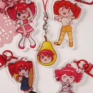Kasane Teto Acrylic Keychain Charms | Birdbrain | Spoken For | UTAU | Pearto