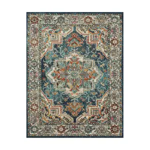 Mohawk Home Dellen Blue 5' 3" X 8' Area Rug