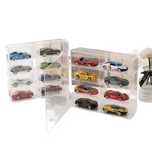 Dust‑Proof Mini Car Display Case – Transparent Acrylic Storage Box for Hot Wheels & Tomica