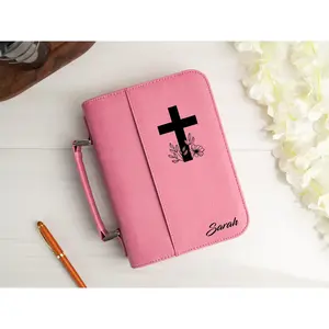 Personalized Vegan Leather Bible Cover