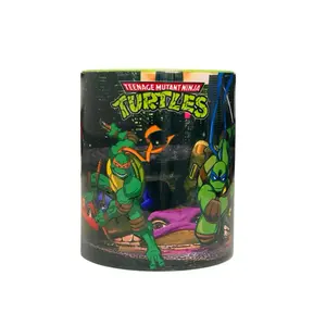 Teenage Mutant Ninja Turtles 11 ounce Ceramic Mug with Classic Character Design and Colorful Artwork