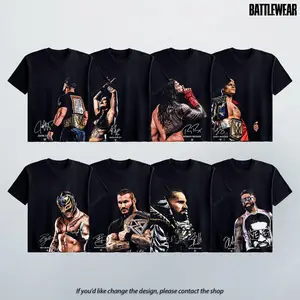 WWE Wrestlers Collection Tee, WWE Wrestlers Tshirt WWE Fan, WWE Superstars Tee, WWE Champions Sports Shirt, Gift for Him Gift For Her Crewneck Cotton Top