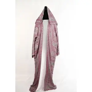 Kashmiri Pashmina Abaya - (Without Stone)