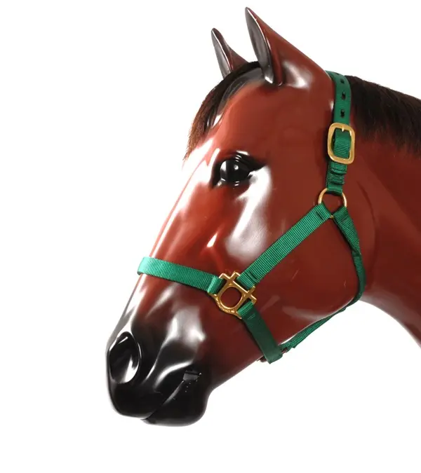 Valhoma 1990-GN-M T Green Halter - 800-1100 lbs - Medium