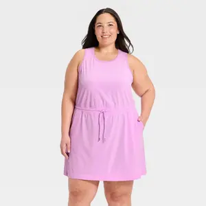 Women's Active Light Travel Dress - All In Motion Light Violet 2X