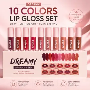 10 versatile lip shades for women—suitable for everyday wear and parties, waterproof and long-lasting, non-transfer to cups, enhances skin tone, tinted lip balm