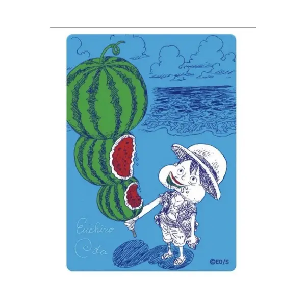 PSL ONE PIECE Luffy Meta-Kira Card Natsukomi 2026 Eiichiro Oda Promo Japan
