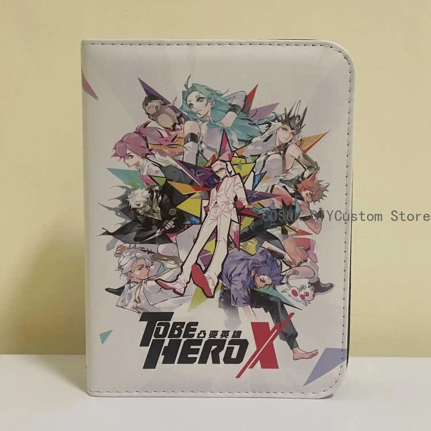 Anime TO BE HERO X Queen Loli NICE LUCKY CYAN Cosplay Cartoon Card Book 4-square Grid Binder Cards Collection Album Xmas  Gift