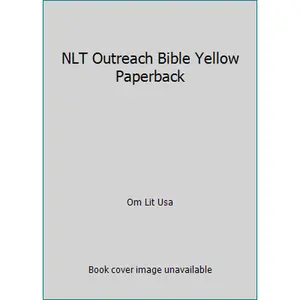 USED-NLT Outreach Bible Yellow Paperback by Om Lit Usa (Paperback)