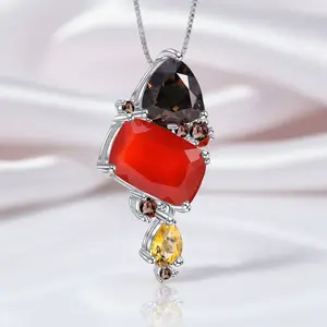 Carnelian & Agate Necklace