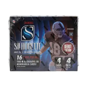 2025 Panini Silhouette Football Hobby Box (4 Auto/Mem)