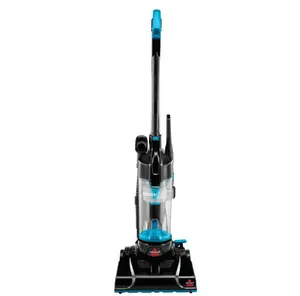BISSELL PowerForce Compact, Bagless, Upright Vacuum, Lightweight, Powerful Suction, High Reach Wand, Hard Floor and Carpet, 2112, Blue & Black