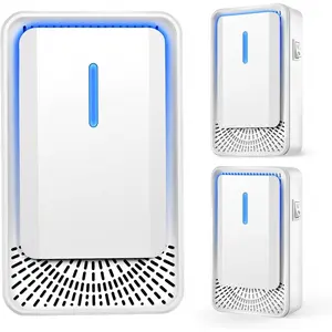 Plug In Air Purifier 3 Pack, Compact air Ionizers for  & Bedroom, Quiet Air Freshener for  Pets, , Dust & Pollen Control, Portable Negative  Air Purifiers for Office, Kitchen & Hotel