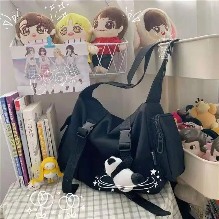 818 black + panda pendant