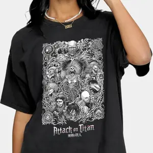 Eren Yeager Unisex Shirt, Attack On Titan Fashion T-shirts, Eren Yeager AOT Anime Shirt, Eren Yeager Aot Tee, Attack Titan Unisex