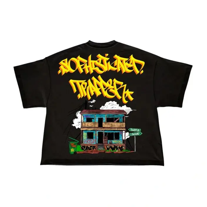 FlairMade “Sophisticated Trapper” Cropped Tee