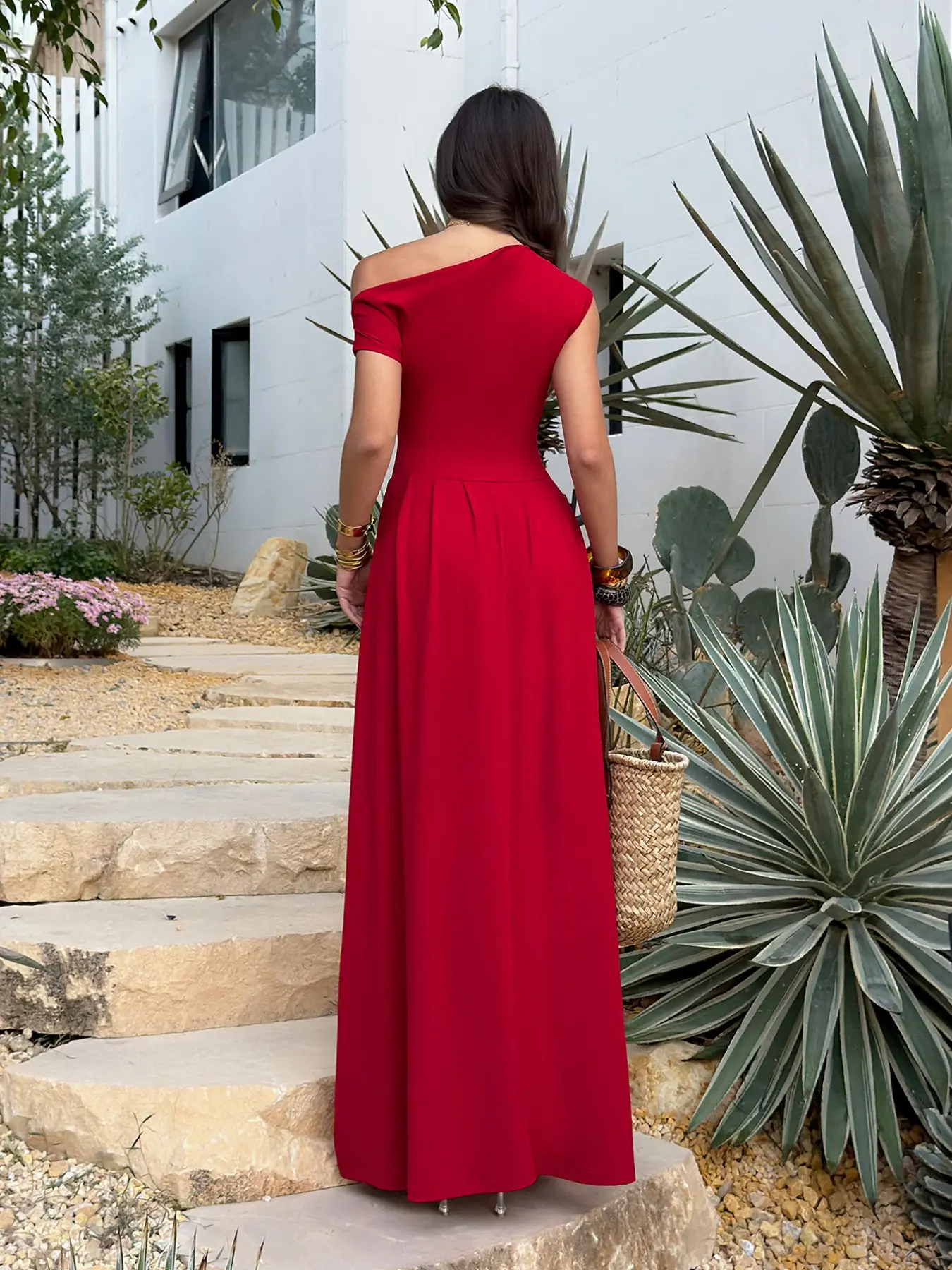 slim fit dress slacks Magenta Button Front Tiered Short Sleeve Maxi Dress – SSYS