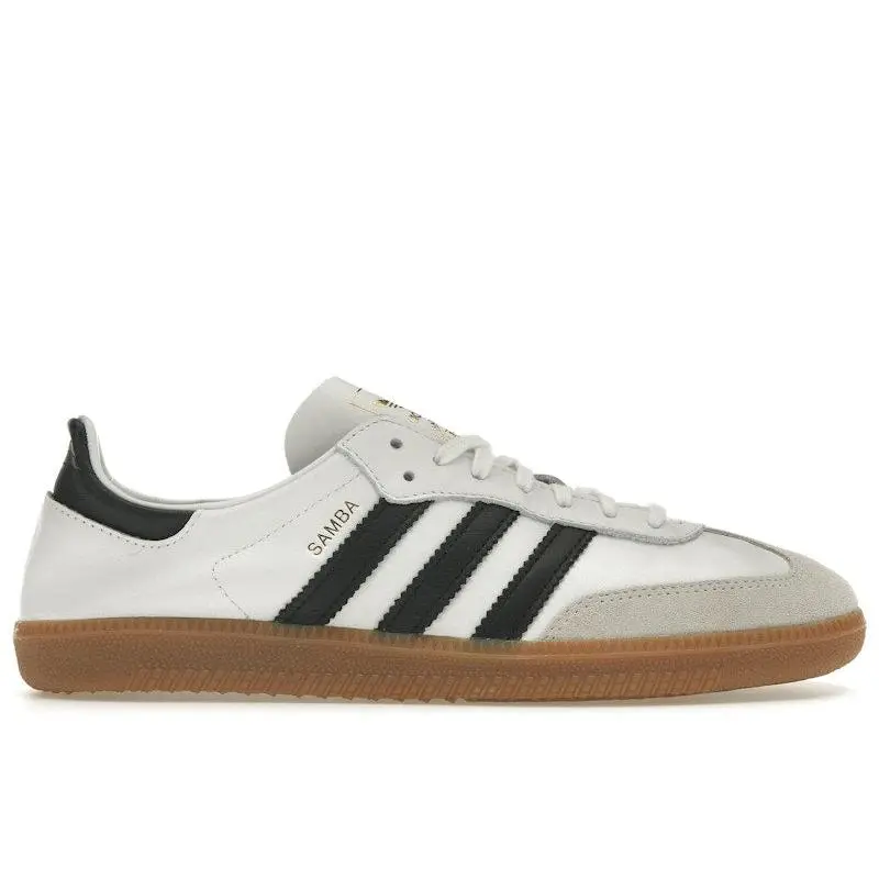 adidas Men's Samba Decon White Black Gum Soccer Shoes, from StockX