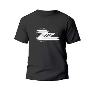 ZZ Top Band Logo T-Shirt US Size: S-6XL, All Colors, Gift for Women Men, Made In USA, 100% cotton, Classic Fit, Unisex T-Shirt