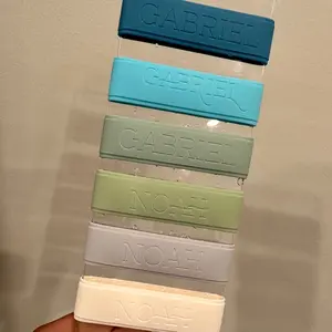 Personalized Silicone Water Bottle Band