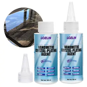 LOZLIN Nano Crystal Plating Agent - 100ml Marble Polish for Long Lasting Shine Fast Drying Durable Protection for Kitchen Countertops Natural Stone & More Protective Film Household