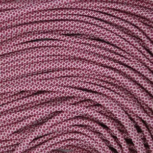 Cream with Fuschia Diamonds 550 Paracord