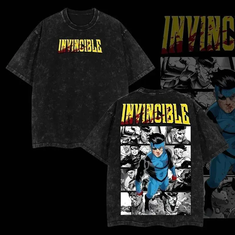 valentine shirts Limited Edition Emperor Grayson Invincible War Comic Lightweight Acid Washed Tee,funny graphic tee, men’s trendy t-shirts, deals, humorous, 90s, streetwear,penny tees, meme, boyfriend, good graphic, sluggy Tshirt Menswear
