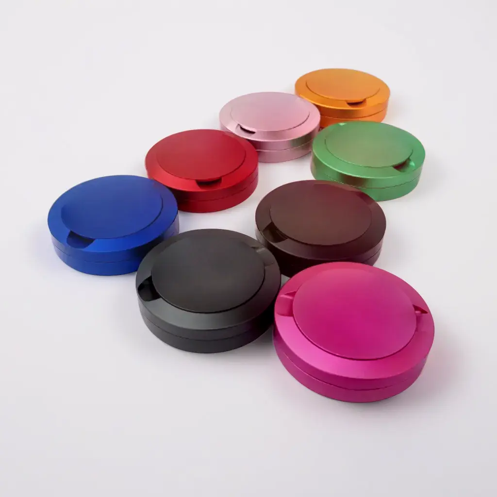 Snus Cans Aluminum 3 Layers Snuffbox CNC Metal for Snus Packaging Organiser Boxes