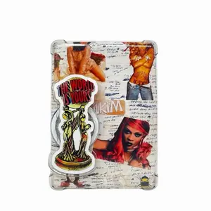 “It’s Your World” Poppie Y2K Aesthetic MagSafe PopSocket Retro Vibes with a Modern Twist Ultra-Aesthetic Design MagSafe Compatible Strong Grip Stand High-Quality Print - Phone