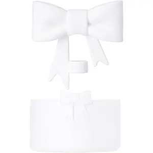 1 Set Cute Bow Shape Straw Cover Cap and  Boot Sleeve for , Bowknot Straw Tips Cover Protector Bottom Boot Protective Boot Anti-Slip Bottle Bottom Sleeve Cover Set,Accessories