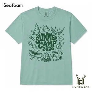Comfort Colors Summer Camp 2026 T-Shirt, Camping Adventure Tee, Outdoor Camp Graphic T-Shirt, Canoe Campfire Nature Lover Shirt, Summer Camp Gift