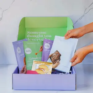 Belly Baking Mix Giftbox - Gluten/Grain Free Brownie, Cookie, Banana Bread, Pancake & Waffle Bake Mix l Perfect For Gifting l Bloat-Free Formula l Low Sugar & High Protein