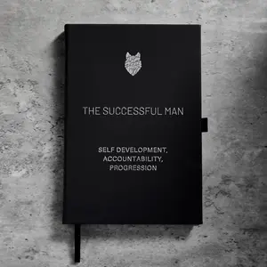 The Successful Man Journal 2026, Daily Goal Setting & Accountability Planner for Men, Self-Mastery Productivity Journal for Discipline, Growth, Reflection & Personal Success notebook a5 electric erasers pens book savings money