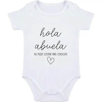 Baby Announcement Onesie in Soanish TikTok Shop