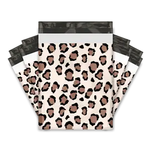 10x13 Leopard Designer Poly Mailers Shipping Envelopes Premium Printed Bags